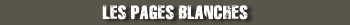 Les pages blanches